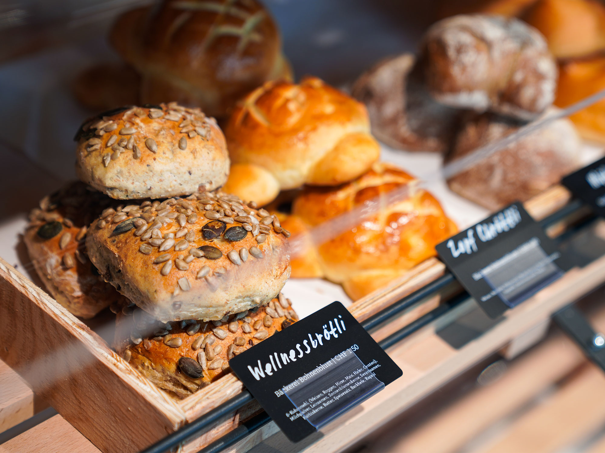 Brot- und Gebäckauswahl