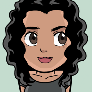 Avatar: Shows a team member in comic style