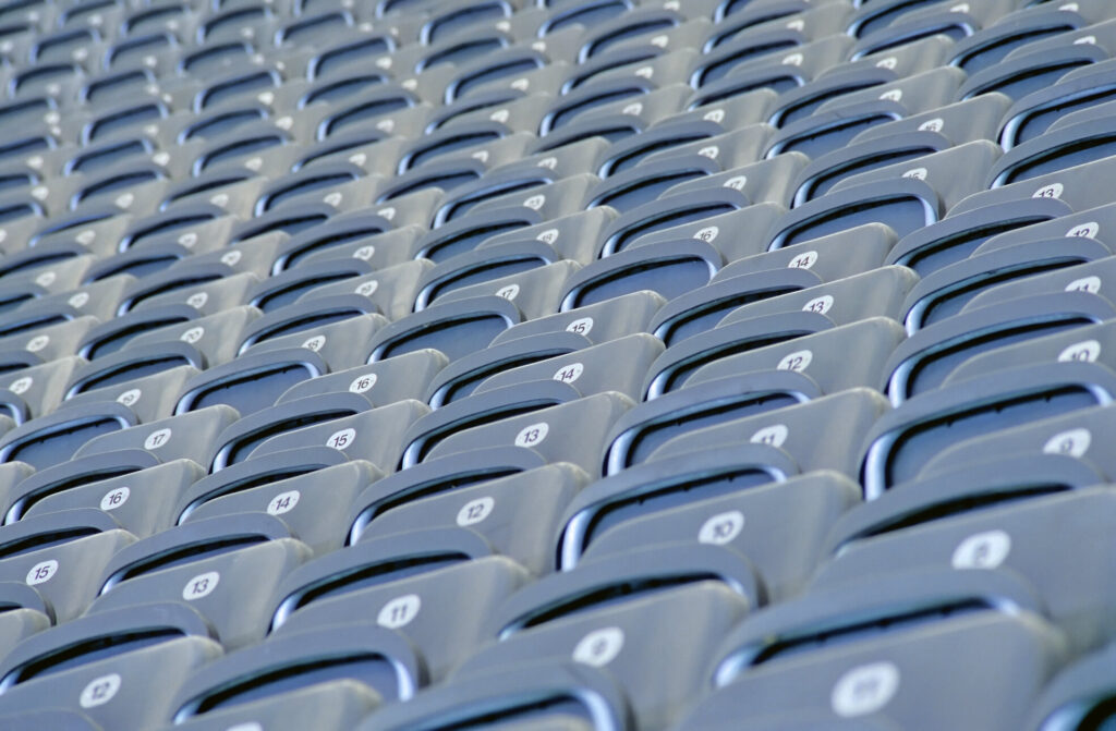 empty stadium