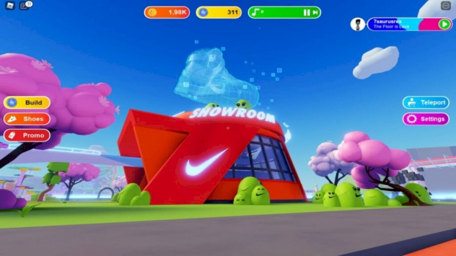 nike employing advertising business model in metaverse
