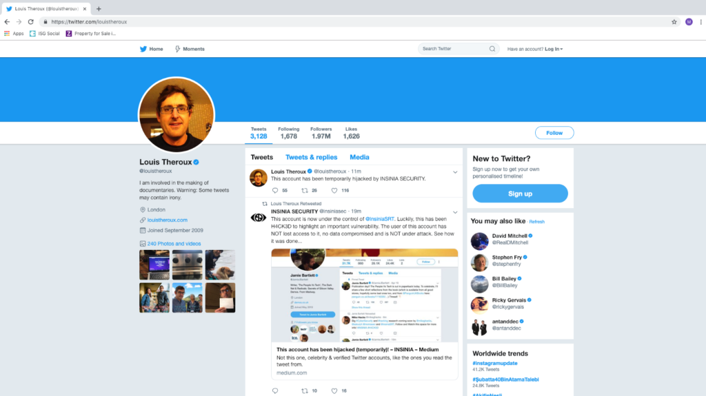 profile hijacking social media
