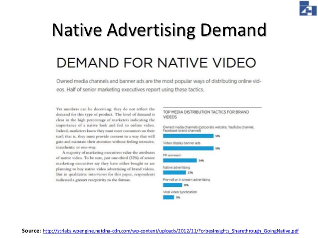 Stats on demand for native video
