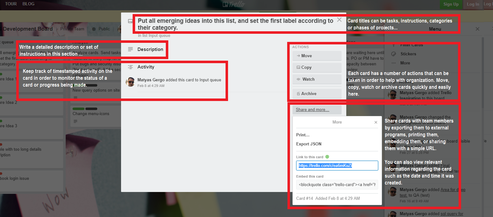 How to use Trello with labels