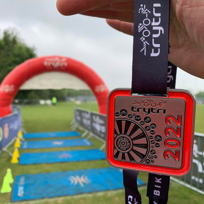 Winchester Triathlon Medal