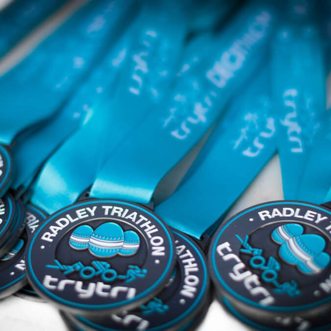 Radley Triathlon medals