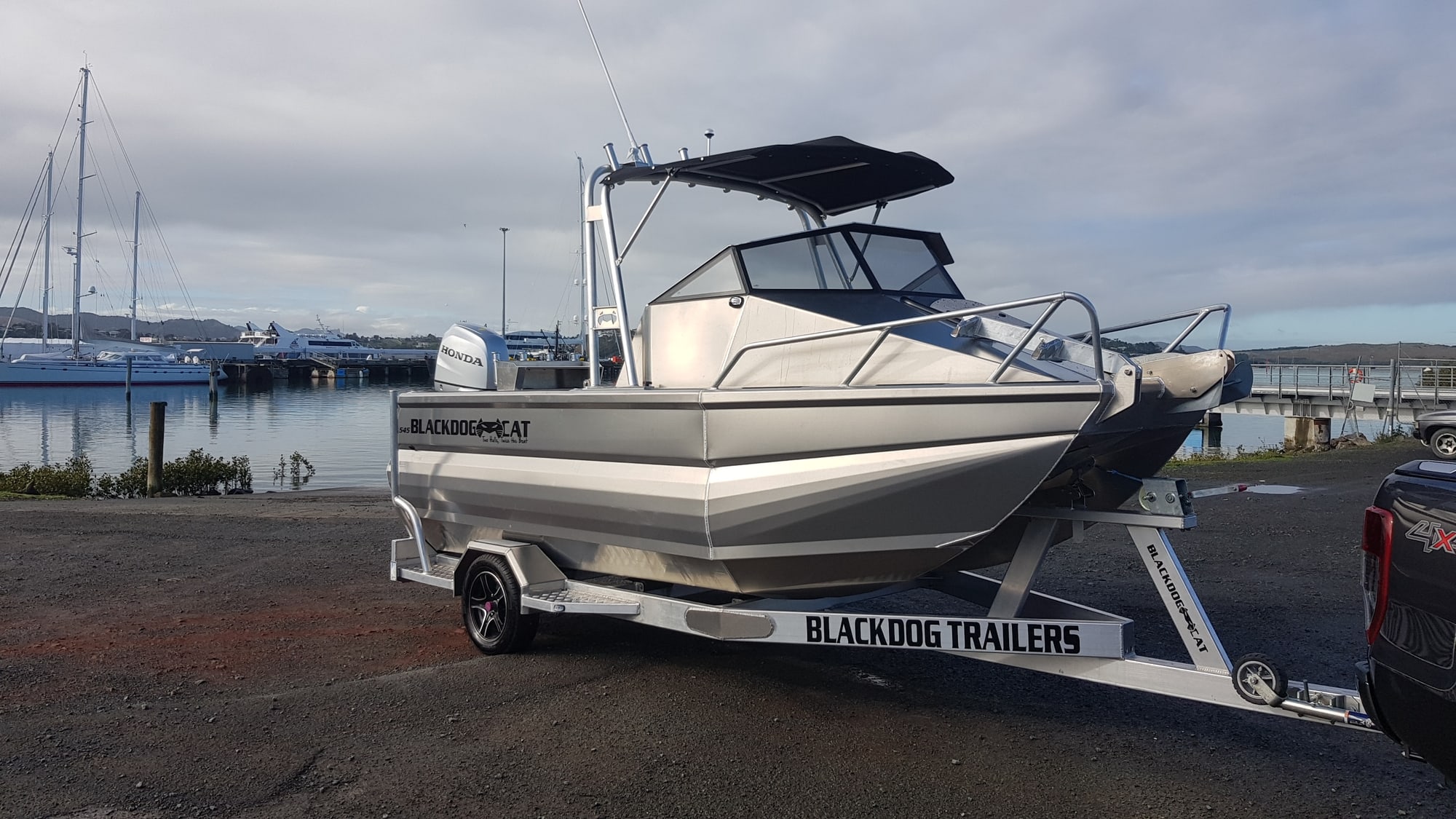 Blackdog Cat NZ Boats The ultimate aluminium pontoon boat
