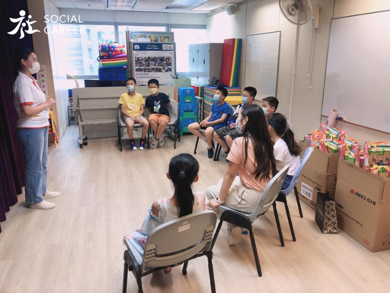 社職Social Career零食書包活動派送 – 社區中心