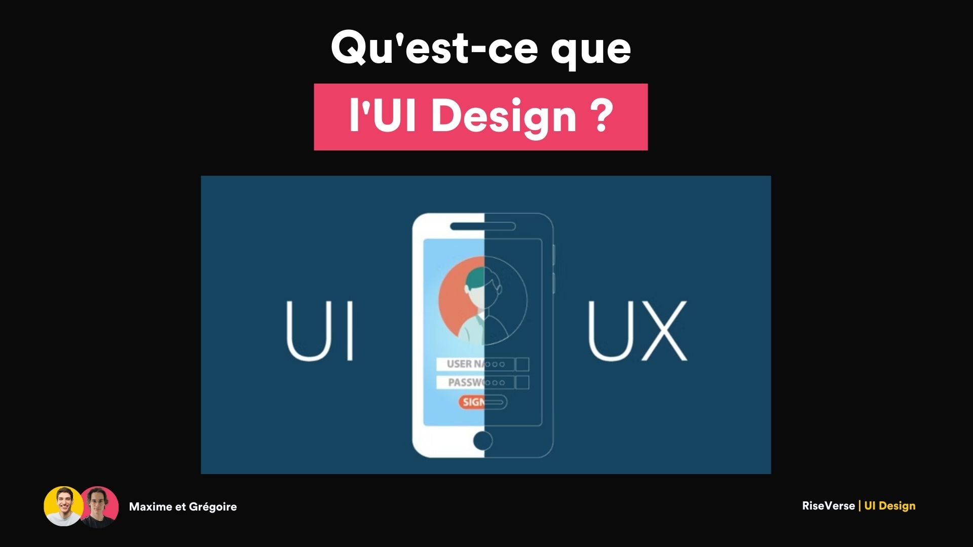 Qu'est ce que l'UI Design ?