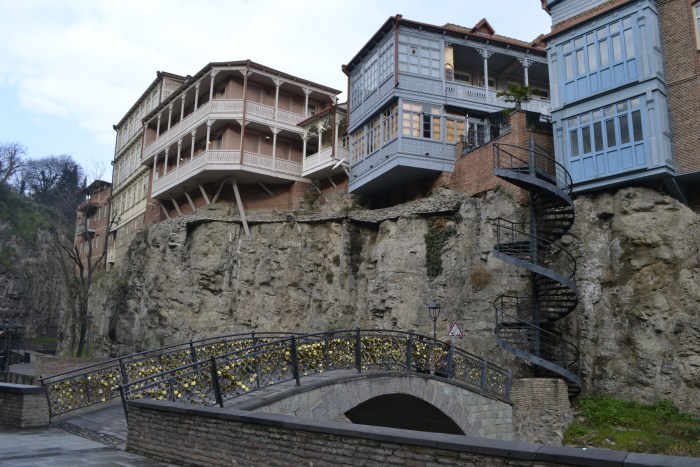 The interesting and charming architectures of the city of Tbilisi