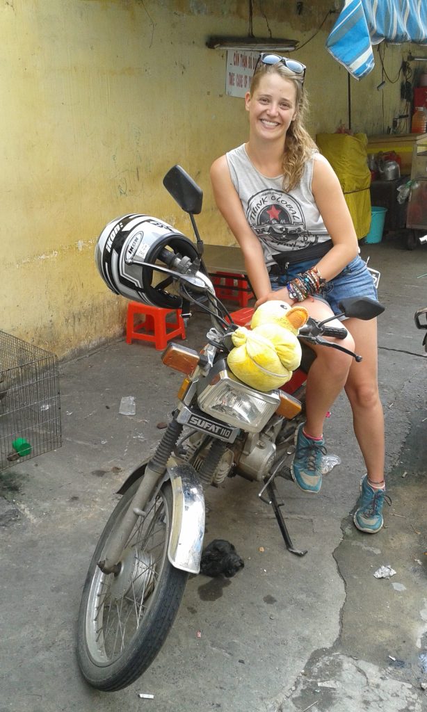 English teacher Georgie earned new skills and experiences teaching in Vietnam