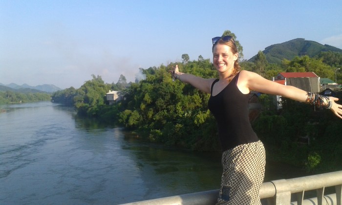 English teacher Georgie shared her fun experience teaching English in Vietnam
