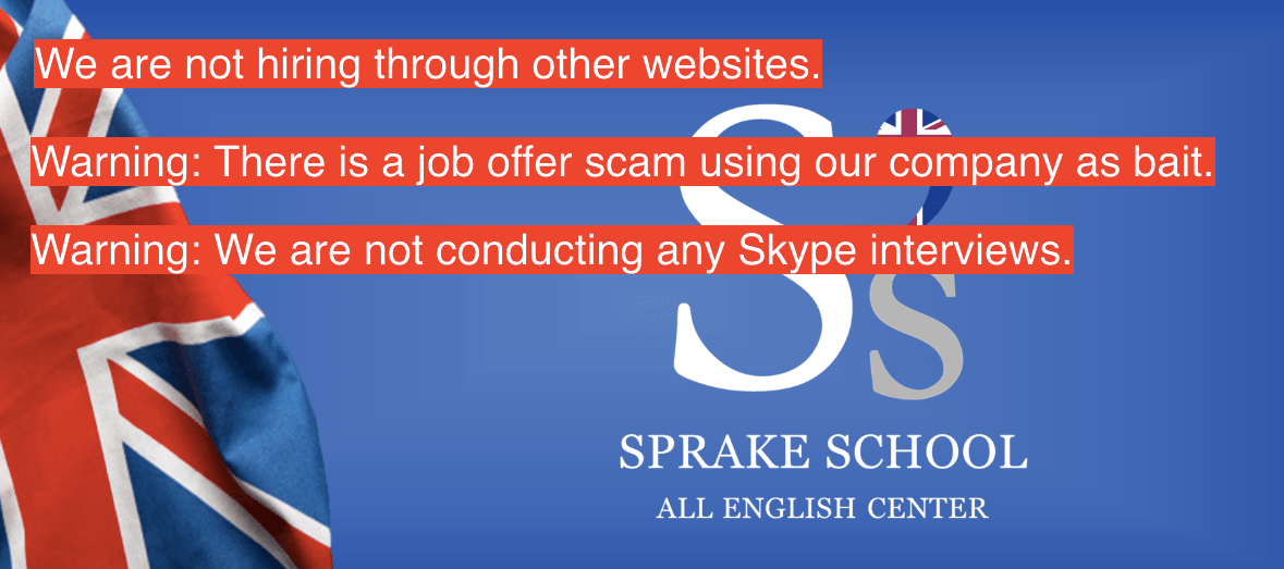 TEFL job scams might look credible and legitimate at first