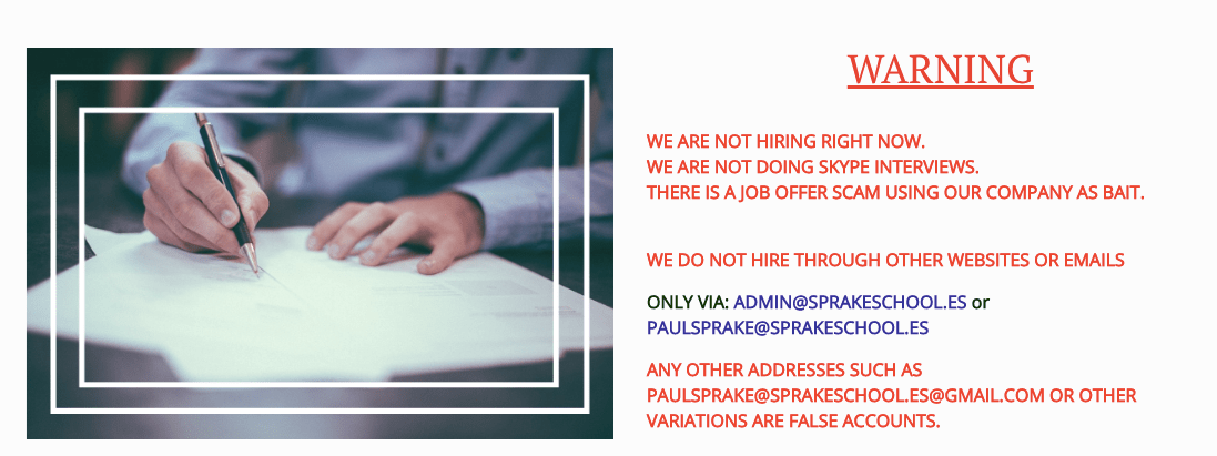 TEFL teachers should always do their research to avoid job scams online