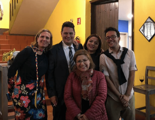 Hard-working TEFL team at International House, Mexico