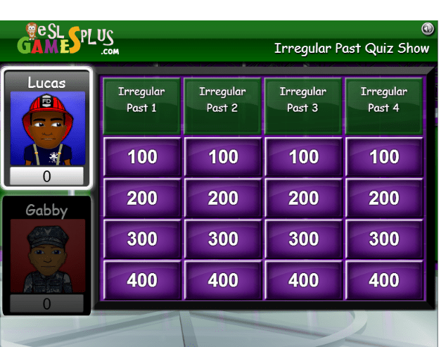 Comprehensive and interactive ESL website that offers intermediate-level games to students studying English
