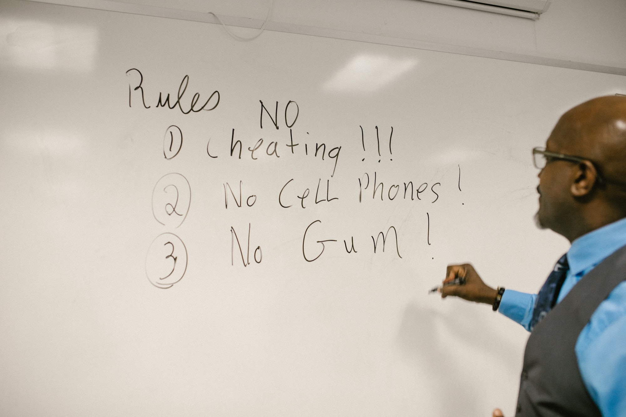 ESL teachers should lay out the necessary ground rules from the start of the class