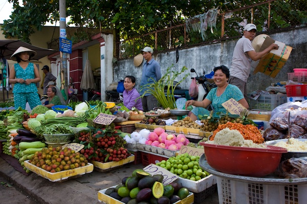 One great thing about living in the Vietnam climate is the fruits are plentiful all year round