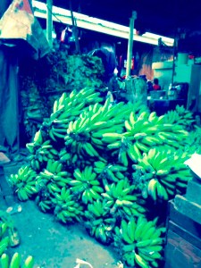 The food market is where most Rwandans get their supply of food