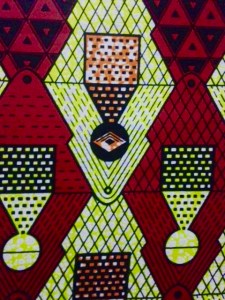 Kitenge is the traditional colourful design of Rwanda that can be found on many pieces of clothing
