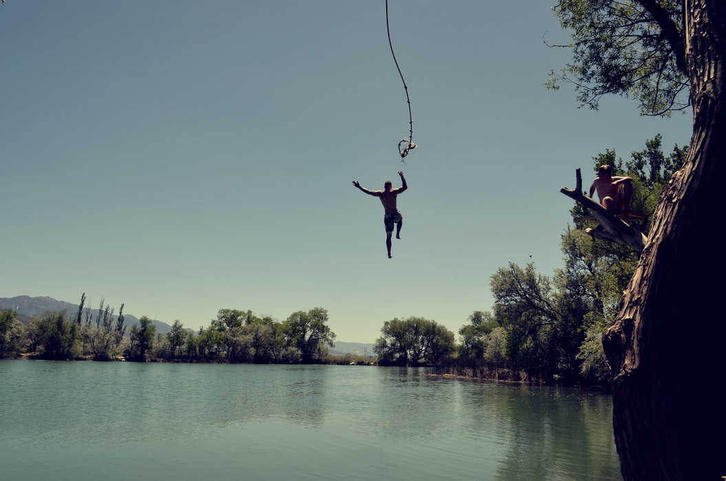 Learning a new language by "immersion" requires courage and spontaneity