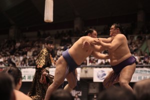Sumo tournament is an exciting Japanese attraction that travellers can't find elsewhere