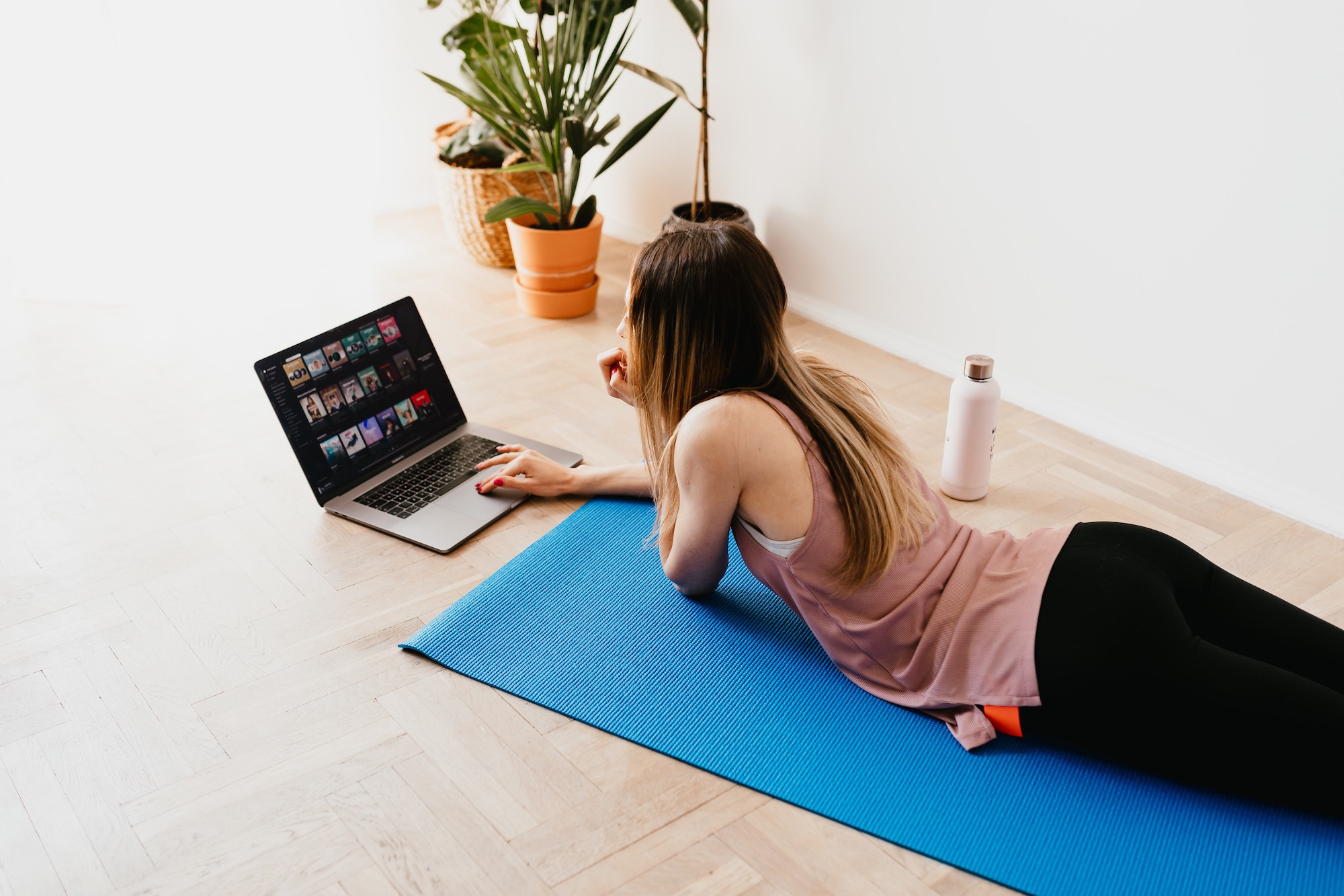 Yoga is always a good idea for a free, accessible workout that can be done from your living room