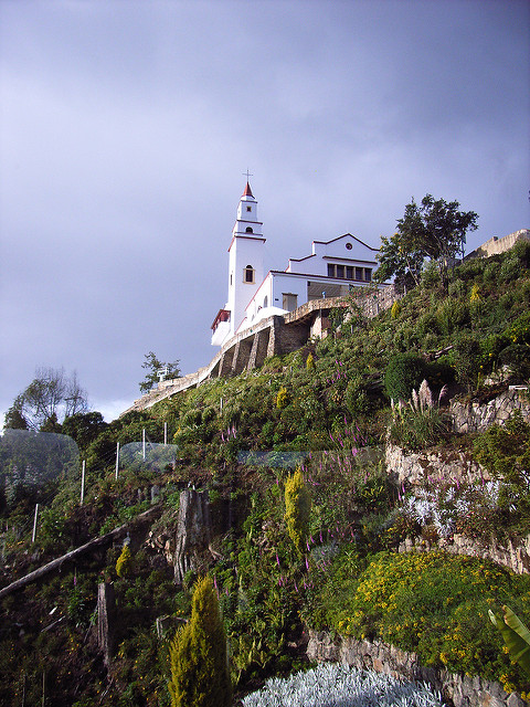 ESL teachers working in Bogota can visit Mount Monserrate on their days off to see gorgeous panoramic views of the city