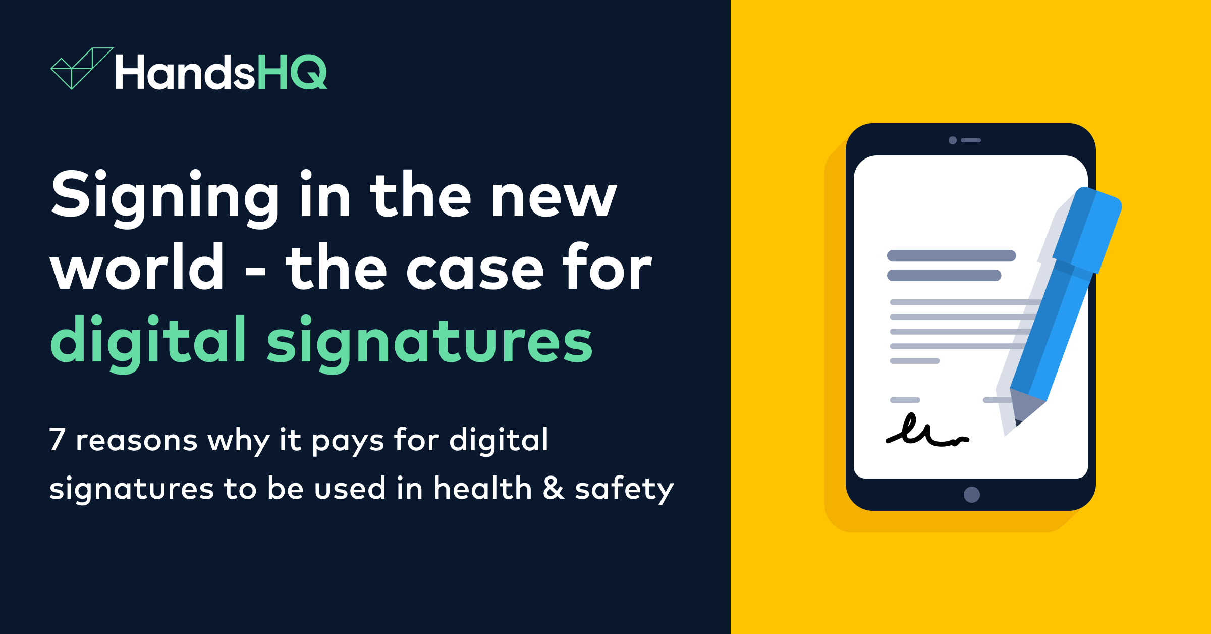 Signing in the new world the case for digital signatures