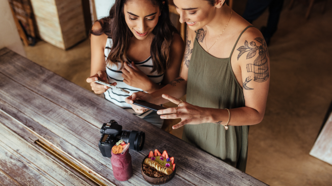 Food photography for restaurants.