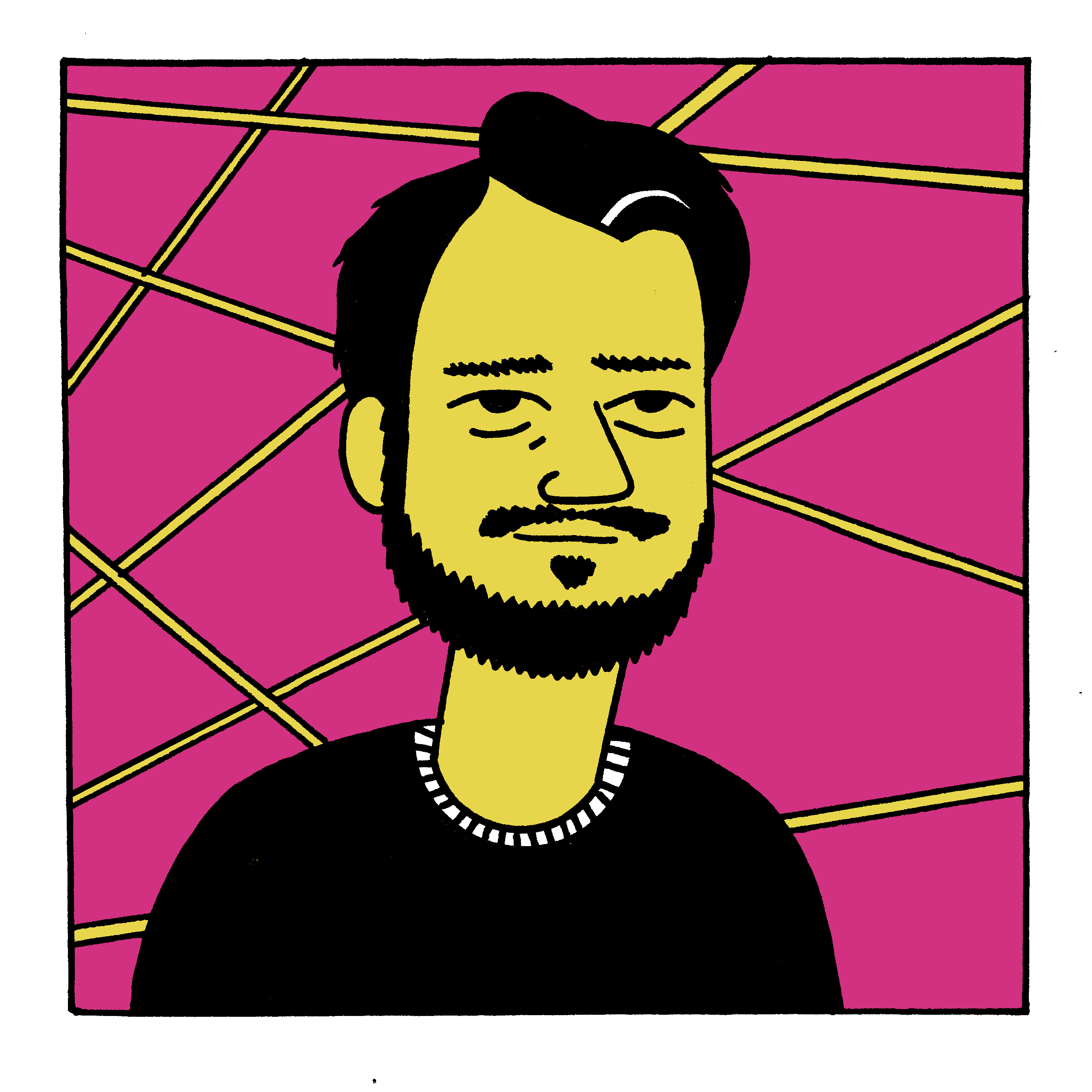 Illustration of Sahil Lavingia