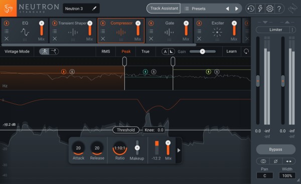 Компрессор Izotope Neutron