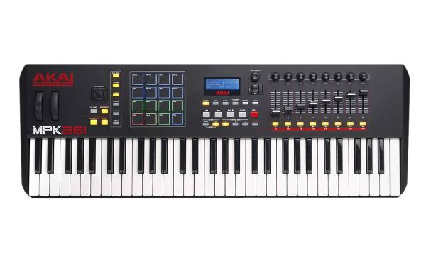 meilleur clavier midi akai mpk261