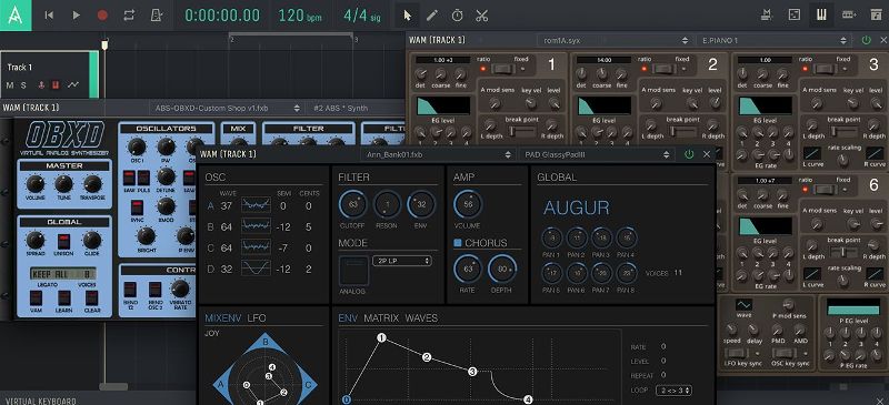 il miglior studio daw amped online