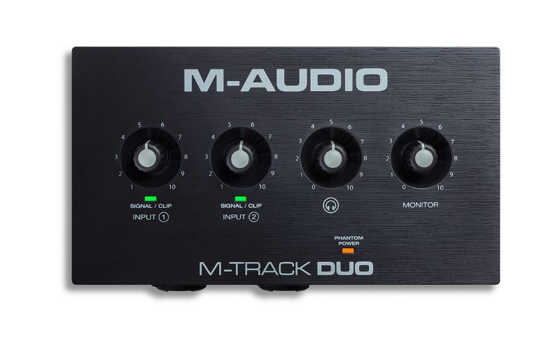 дешевый аудиоинтерфейс стоимостью менее 100 долларов Mtrack duo