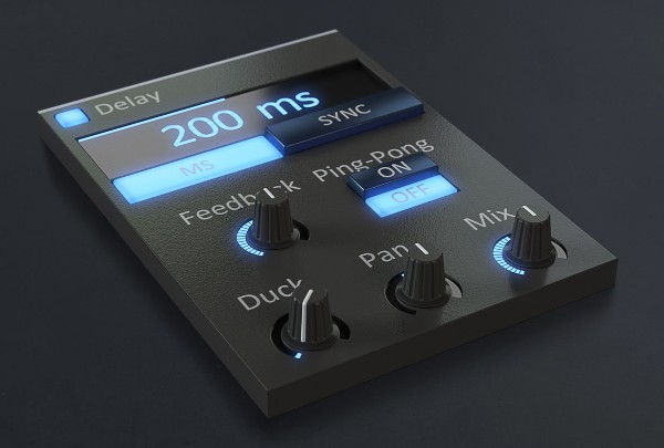 plugin di ritardo vocale kilohearts delay