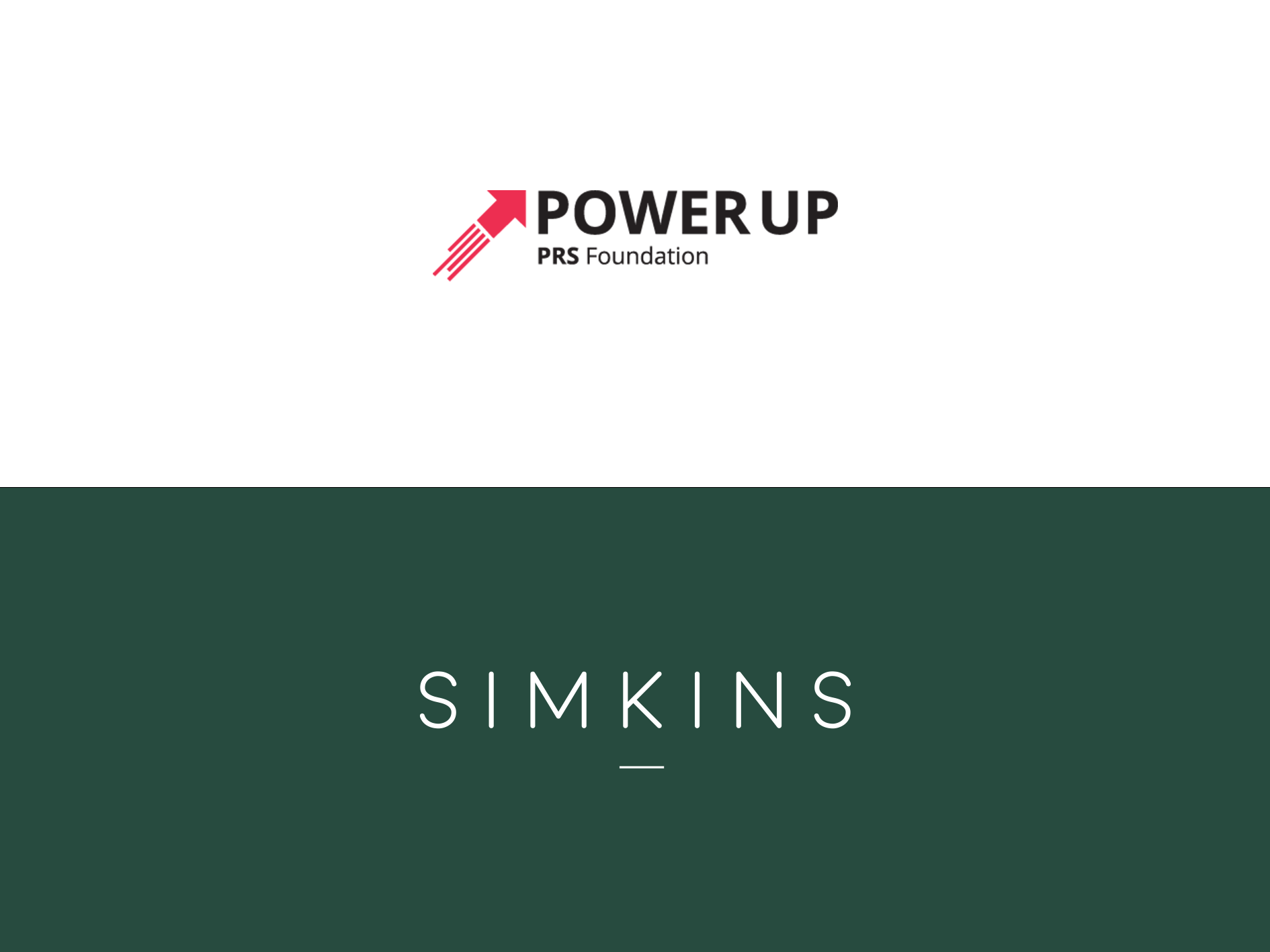 Simkins / Power Up Logos