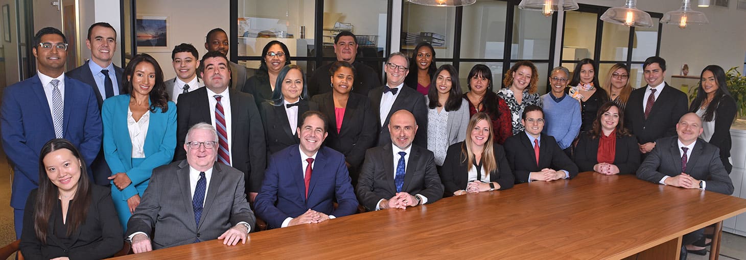 Jacob D. Fuchsberg lawyers and paralegals at New York City office