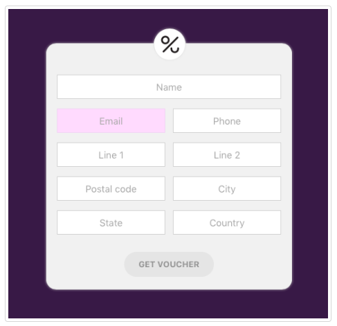 Voucherify widget for code redemption