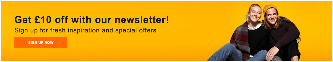 Sign-up Discounts Sales Promotion Examples