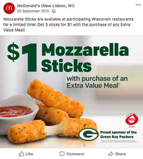 McDonald's Local events