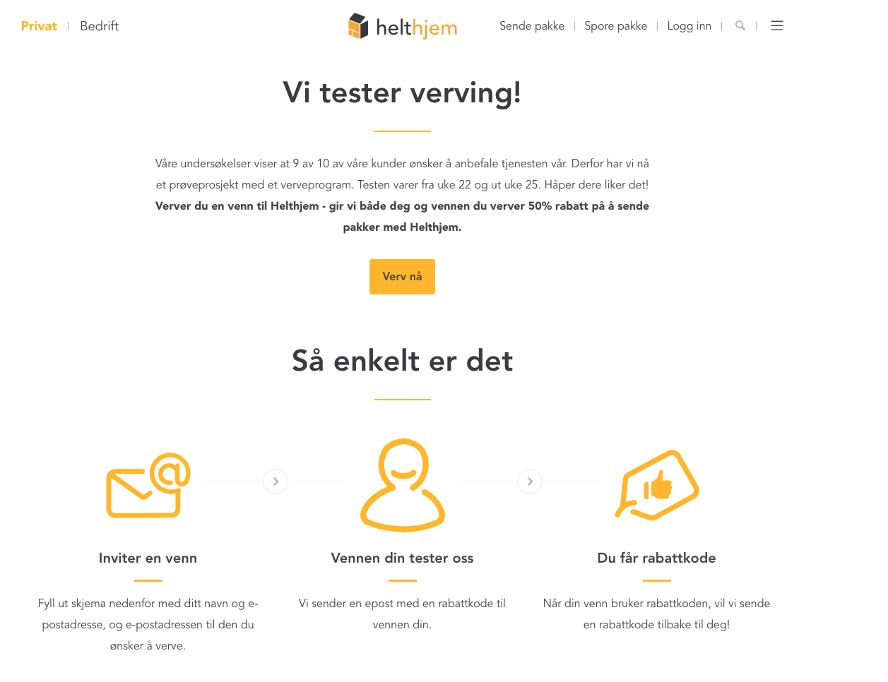 Helthjem referral rules