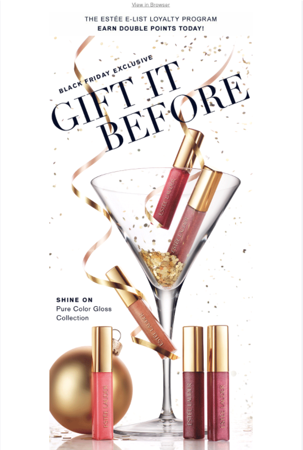 Estee Lauder Black Friday gift