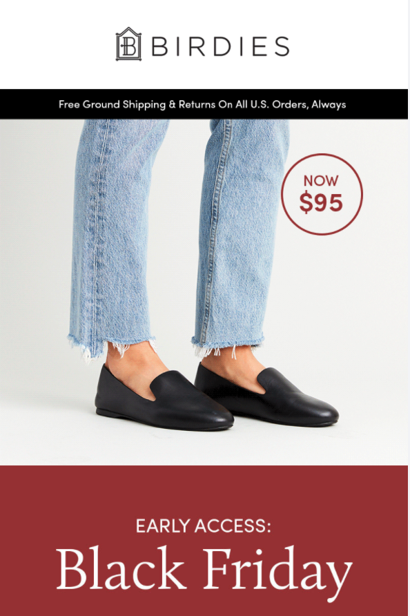 Birdies Black Friday deal