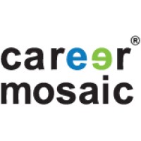 Logo mosaïque de carrière