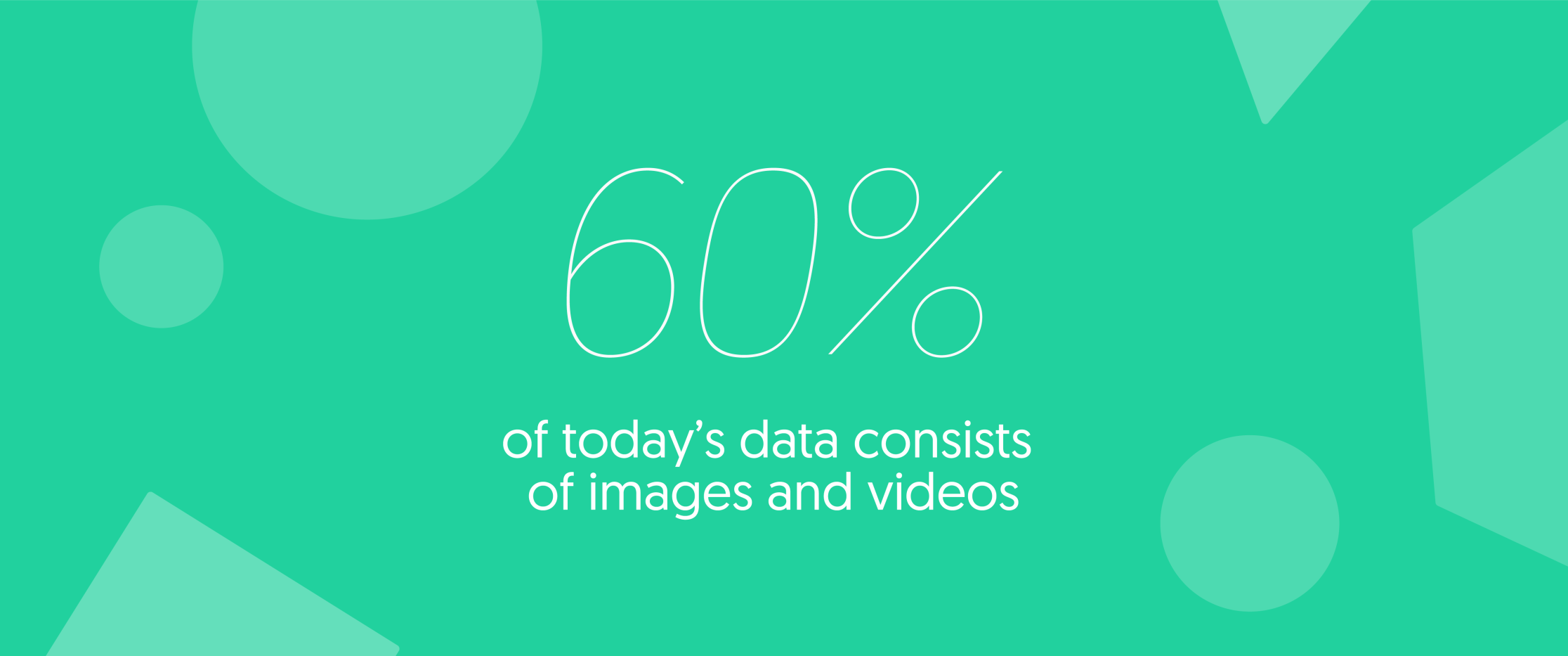 Computer Vision is the solution for huge visual data-sets.