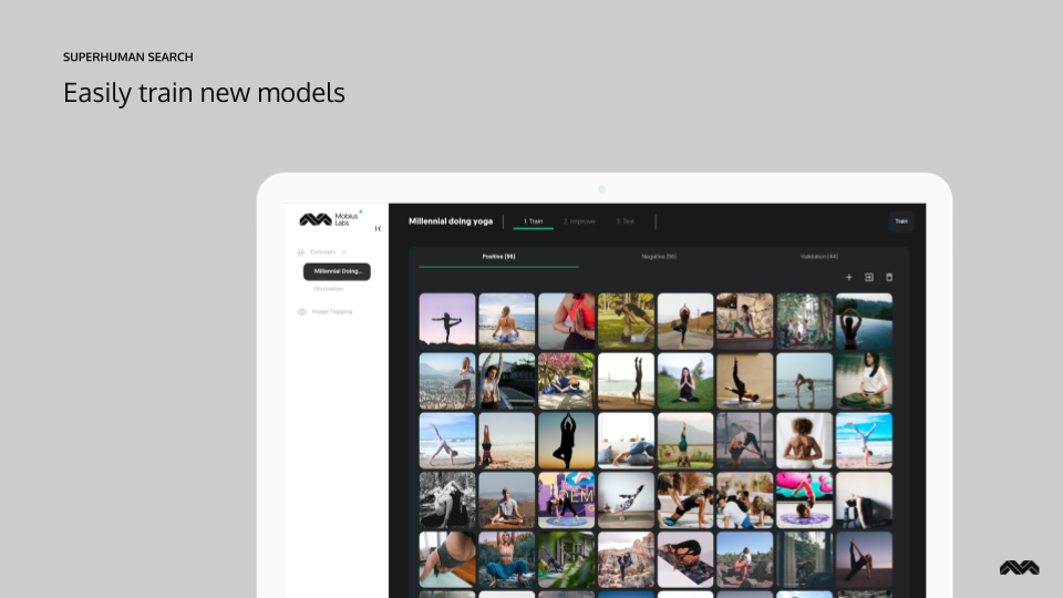 Customizable computer vision | Mobius Labs visual search AI