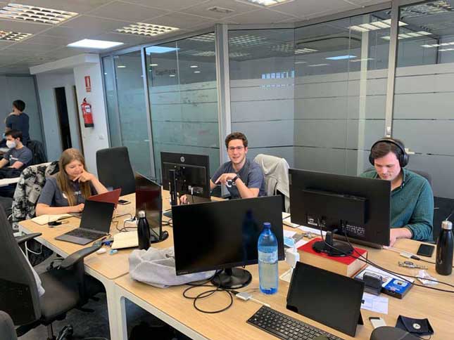 Capchase team at work
