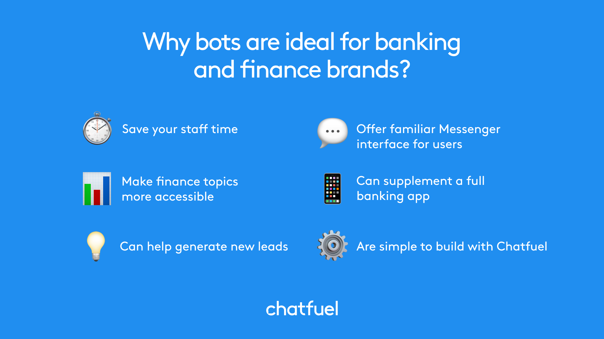 chatbots for banking and finance businesses