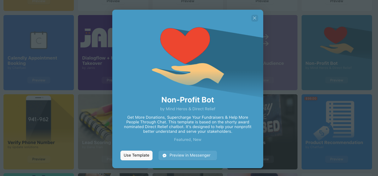 Nonprofit template for nonprofit organizations