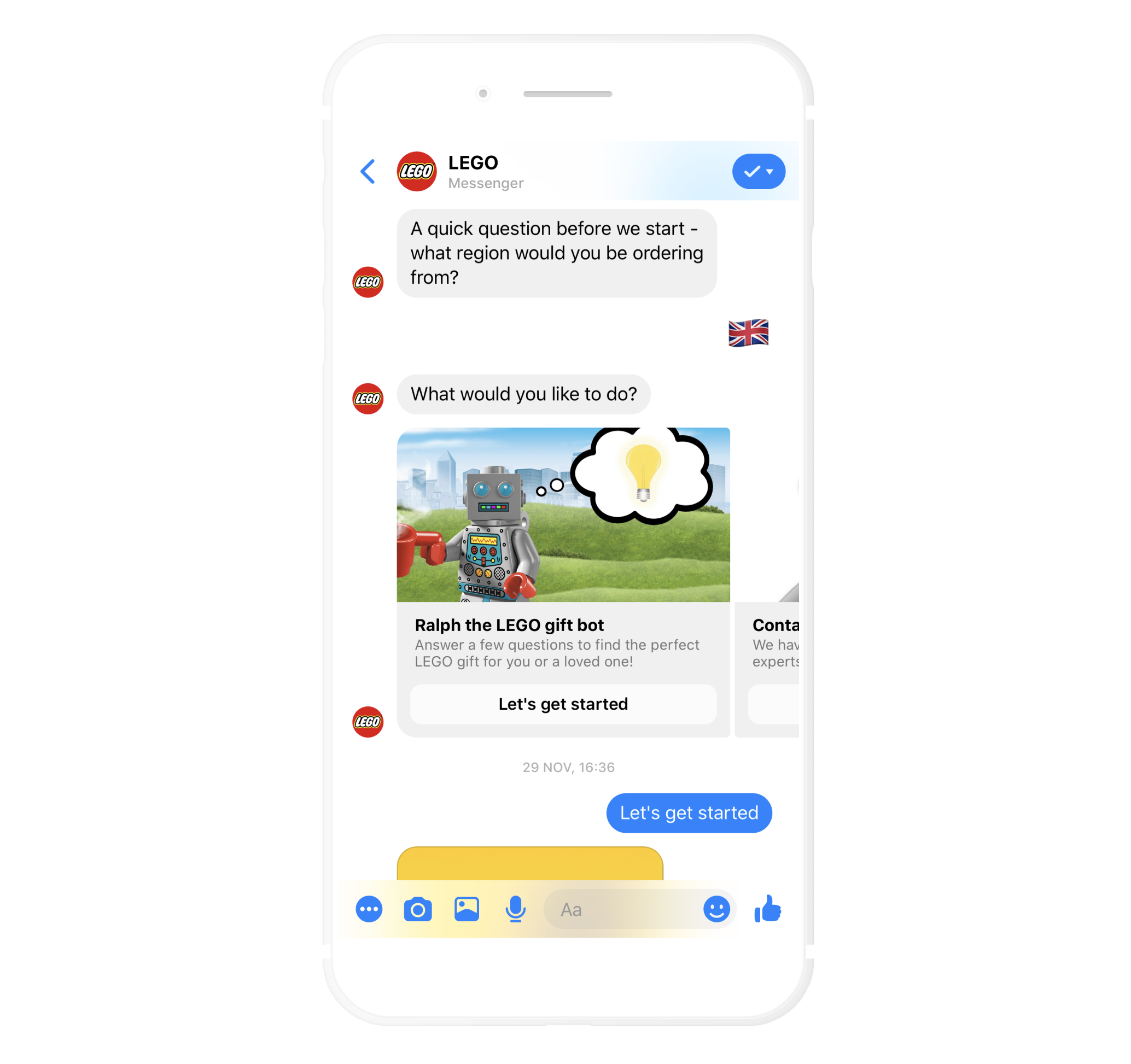 Effective welcome message in your chatbot